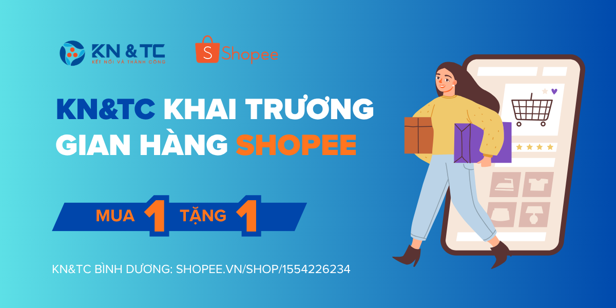 KN&TC chính thức ra mắt gian hàng thương mại điện tử trên Shopee - mang đến giải pháp bán lẻ giá tốt cho mọi mặt hàng