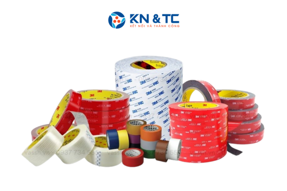 Băng keo 3M – Giải pháp kết dính chất lượng cao cho sản xuất công nghiệp và doanh nghiệp