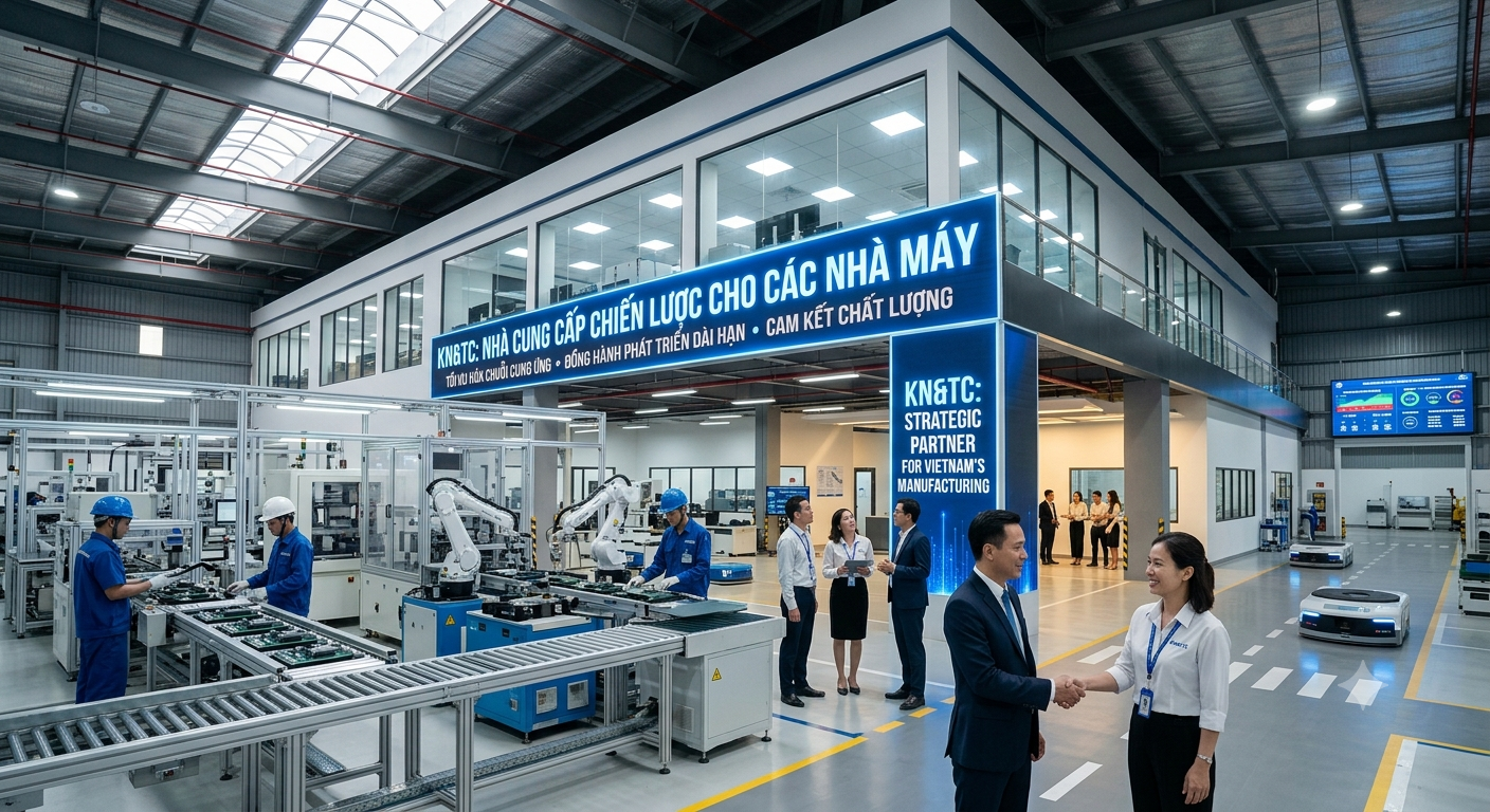 KN&TC – Strategic Sourcing Supplier: Tái Định Nghĩa Mua Hàng Nhà Máy Bằng Giải Pháp Tối Ưu TCO Tổng Thể